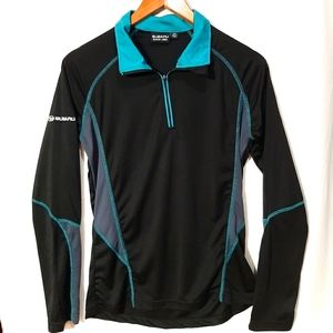 Subaru long-sleeve half-zip jersey